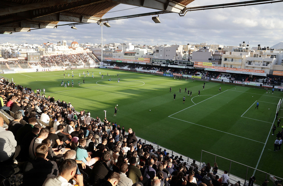 Αρναουτάκης-Μπούσης: Προανήγγειλαν την κατασκευή νέου γηπέδου για τον ΟΦΗ (video)