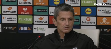 Λουτσέσκου: «Υπάρχει μία τοξική ατμόσφαιρα λες και ο ΠΑΟΚ υποβιβάζεται»