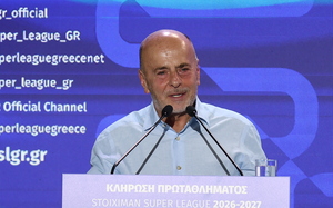Αλαφούζος: «Αυτά σκοπεύω να κάνω ως πρόεδρος της Stoiximan Super League»