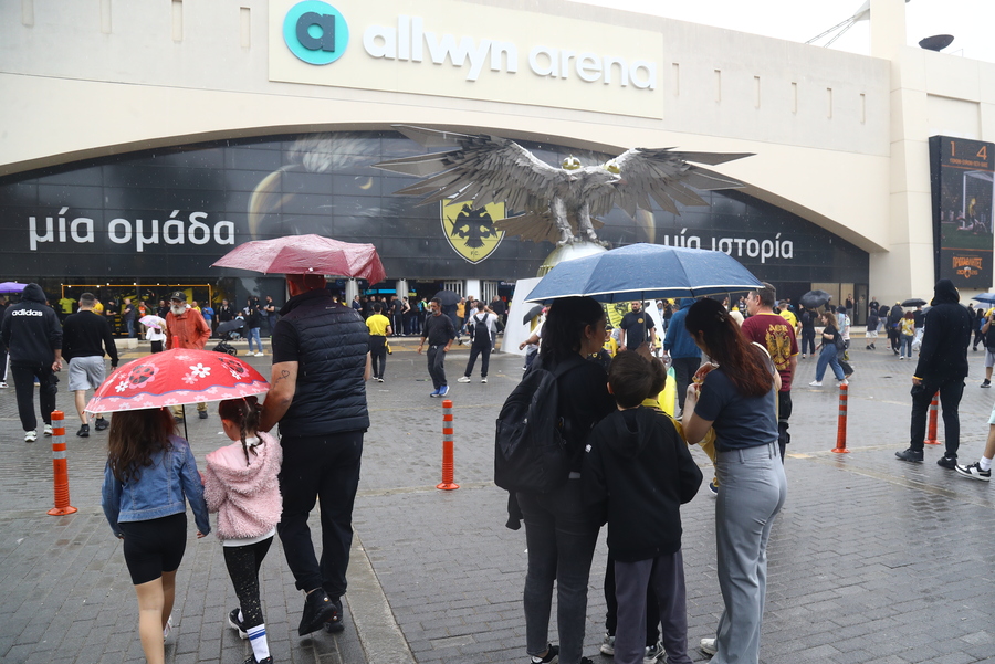 ΑΕΚ: Απίστευτες εικόνες στην Allwyn Arena, στην πρόβα τζενεράλε ενόψει Ολυμπιακού! (pic)