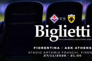 Φιορεντίνα: Σε κυκλοφορία τα εισιτήρια για τον αγώνα με την ΑΕΚ - Τι ισχύει για τους οπαδούς του «Δικεφάλου»