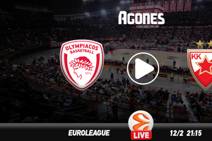 Ολυμπιακός - Ερυθρός Αστέρας Live Streaming*