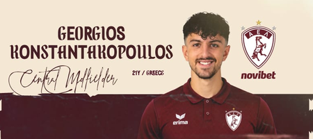 ΑΕΛ Novibet: Δικός της ο Κωνσταντακόπουλος