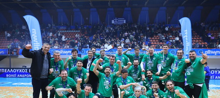 Παναθηναϊκός - Φλοίσβος 3-2: «Ίδρωσαν» αλλά έδειξαν χαρακτήρα και κατέκτησαν το Κύπελλο μετά από 16 χρόνια οι «πράσινοι»! (video)