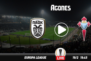 ΠΑΟΚ - Θέλτα Live Streaming*