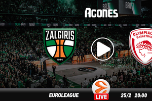 Ζαλγκίρις - Ολυμπιακός Live Streaming*