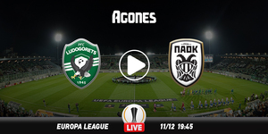 Λουντογκόρετς - ΠΑΟΚ Live Streaming*