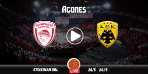 Ολυμπιακός - ΑΕΚ Live Streaming*
