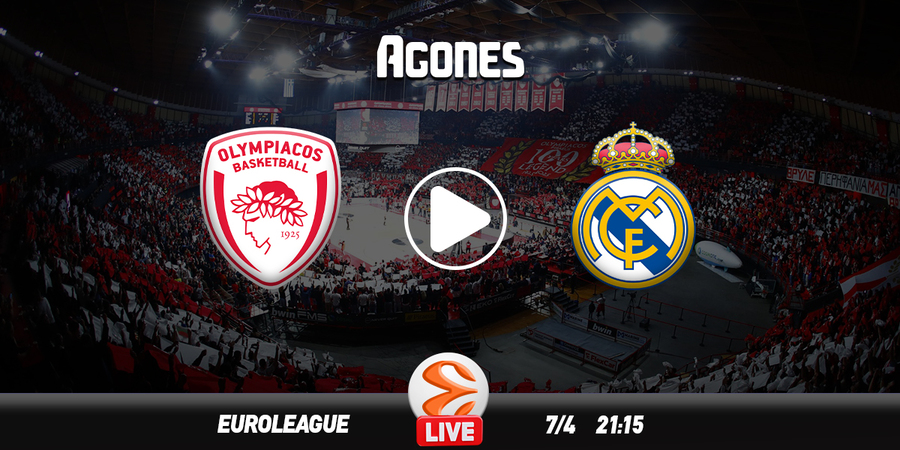 Ολυμπιακός - Ρεάλ Μαδρίτης Live Streaming*