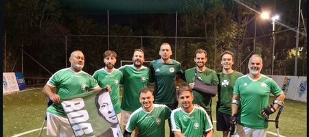 Νίνης: Έπαιξε ποδόσφαιρο με την ομάδα ακρωτηριασμένων του Παναθηναϊκού