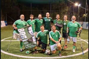 Νίνης: Έπαιξε ποδόσφαιρο με την ομάδα ακρωτηριασμένων του Παναθηναϊκού