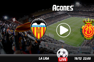 Βαλένθια - Μαγιόρκα Live Streaming*