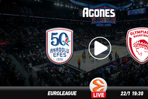 Εφές - Ολυμπιακός Live Streaming*