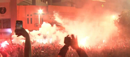 Πανικός στο Ηράκλειο για τον ΟΦΗ - Ξέφρενοι πανηγυρισμοί από χιλιάδες Κρητικούς! (video)