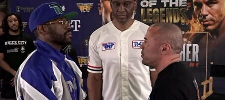 Το stare down ανάμεσα σε Ζαμπίδη και Μεϊγουέδερ (video)