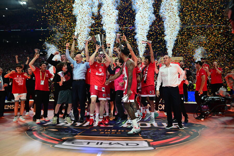 EuroLeague: Η πορεία του Ολυμπιακού μέχρι την κορυφή (video)
