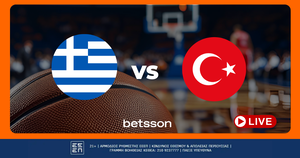 Betsson: Ελλάδα - Τουρκία με Bet Builder, Livestream και Σούπερ Ενισχυμένες Αποδόσεις!