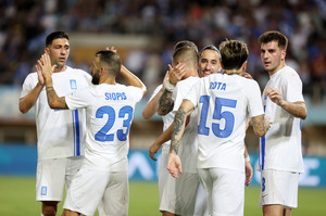Ελλάδα – Βουλγαρία 4-0: Γκολ και θέαμα ξανά από τη «γαλανόλευκη» που πάει με φόρα στα προκριματικά του Μουντιάλ! (video)