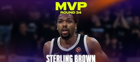 Ευρωλίγκα: MVP της 34ης αγωνιστικής ο Μπράουν