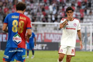 Βόλος Elabet - Ολυμπιακός 1-1: Έχασαν Ελ Κααμπί, Ρόκα και βαθμούς οι «ερυθρόλευκοι»