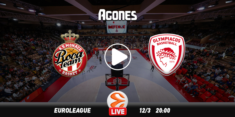Μονακό - Ολυμπιακός Live Streaming*