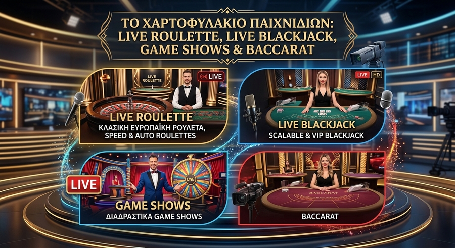 Games Global Live - Φρουτάκια & Παιχνίδια Live Casino