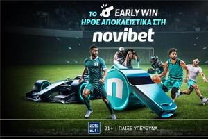 Το Early Win ήρθε αποκλειστικά στη Novibet!