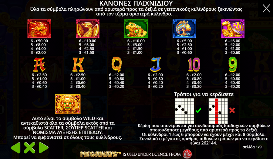 Φρουτάκι 5 Lions Megaways 2