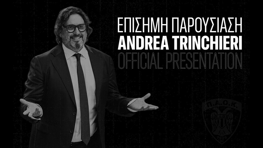 ΠΑΟΚ: Η παρουσίαση του Αντρέα Τρινκιέρι (video)