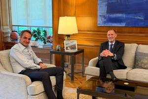 Final Four 2026: Συναντήθηκε ο Μητσοτάκης με τον Τσους Μπουένο