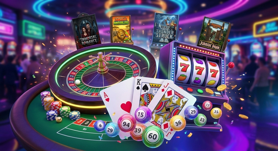 Microgaming (Games Global) - Φρουτάκια & Παιχνίδια Live Casino