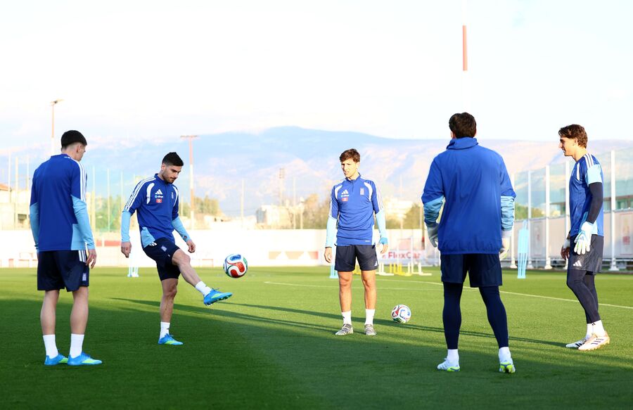 Εθνική Ελλάδας: Συνεχίζει «πάνοπλη» την προετοιμασία για το φιλικό με την Παραγουάη