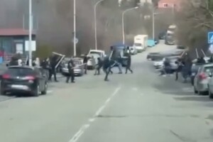 Σερβία: Σοβαρά επεισόδια πριν από το ντέρμπι Ερυθρός Αστέρας-Παρτιζάν (video)