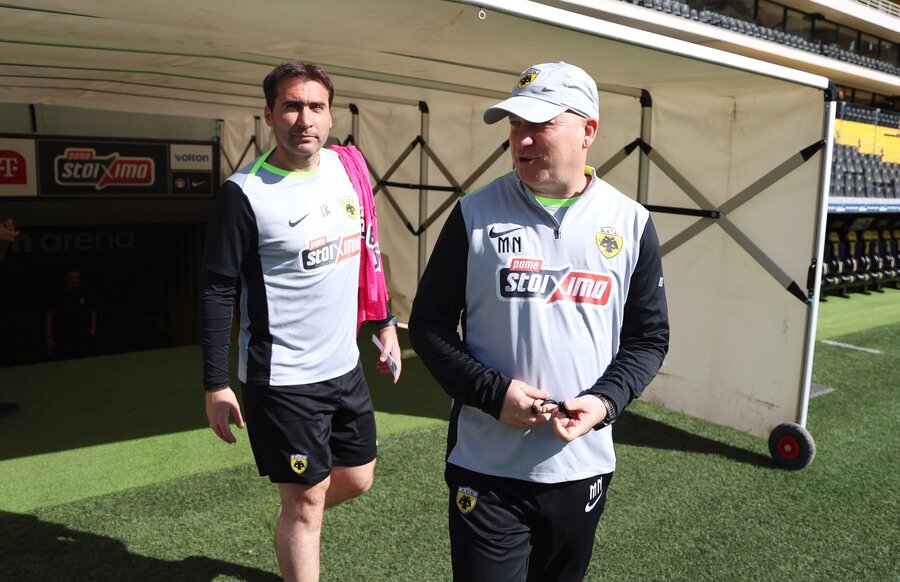 ΑΕΚ: Πανικός στην πρόβα τζενεράλε ενόψει ΠΑΟΚ από χιλιάδες οπαδούς της! (pics)