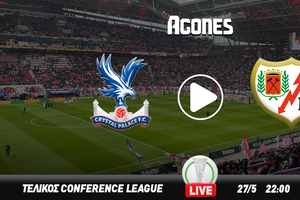 Κρίσταλ Πάλας - Ράγιο Βαγιεκάνο Live Streaming*