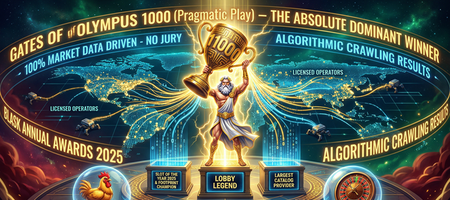 Απόλυτη κυριαρχία της Pragmatic Play και του Gates of Olympus 1000 στα Blask Awards