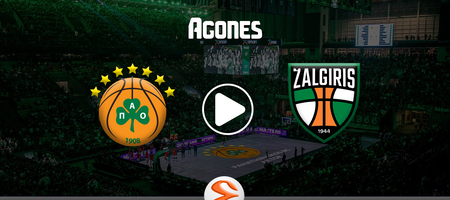 Παναθηναϊκός - Ζαλγκίρις Live Streaming*