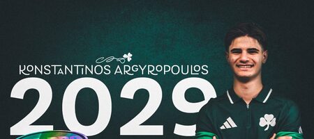 Παναθηναϊκός: Υπέγραψε επαγγελματικό συμβόλαιο με το «τριφύλλι» ο Αργυρόπουλος