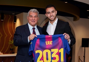 Μπαρτσελόνα: Επισημοποιήθηκε η ανανέωση του Έρικ Γκαρθία έως το 2031