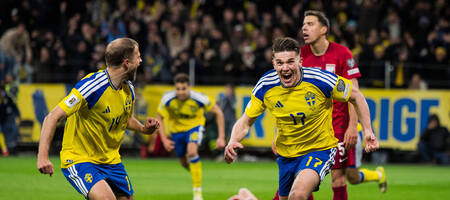 Μουντιάλ 2026: Ο Γκιόκερερς «ξέρανε» την Πολωνία στο 88’ και έστειλε την Σουηδία στο Παγκόσμιο Κύπελλο!