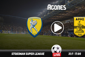 Παναιτωλικός - Άρης Live Streaming*