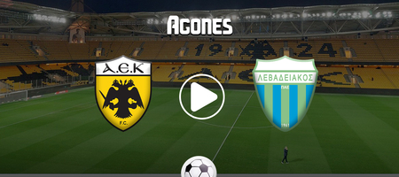 ΑΕΚ – Λεβαδειακός Live Streaming*