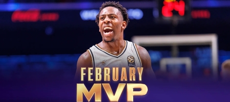 Ευρωλίγκα: MVP για τον μήνα Φεβρουάριο ο ΜακΚίνλεϊ Ράιτ της Dubai BC