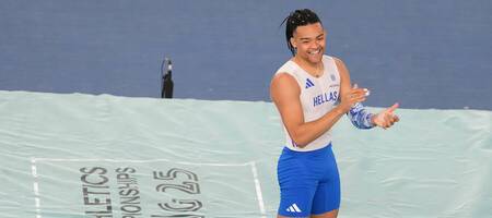 Καραλής: Επικοινώνησε με θρυλικό Σεργκέι Μπούμπκα λίγες στιγμές μετά το ιστορικό ρεκόρ του στο Stoiximan Πανελλήνιο Πρωτάθλημα κλειστού στίβου (pic)