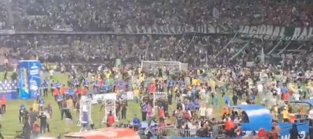 Απίστευτες σκηνές βίας στον τελικό του Κυπέλλου Κολομβίας (videos)