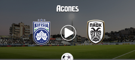 Κηφισιά - ΠΑΟΚ Live Streaming*