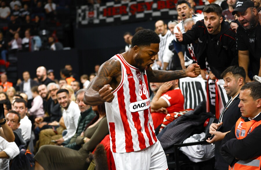 Η βαθμολογία της Euroleague μετά τη νίκη του Ολυμπιακού επί της Μπεσίκτας
