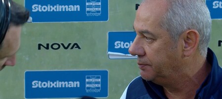 Λαυδαρίας (βοηθός Φέστα): «Δεν θέλω να πω κάτι για το πέναλτι, έχουμε πίστη»
