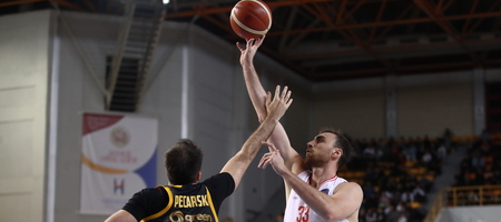 Ολυμπιακός - ΑΕΚ 81-67: Άνετα στον ημιτελικό του Κυπέλλου οι «ερυθρόλευκοι»