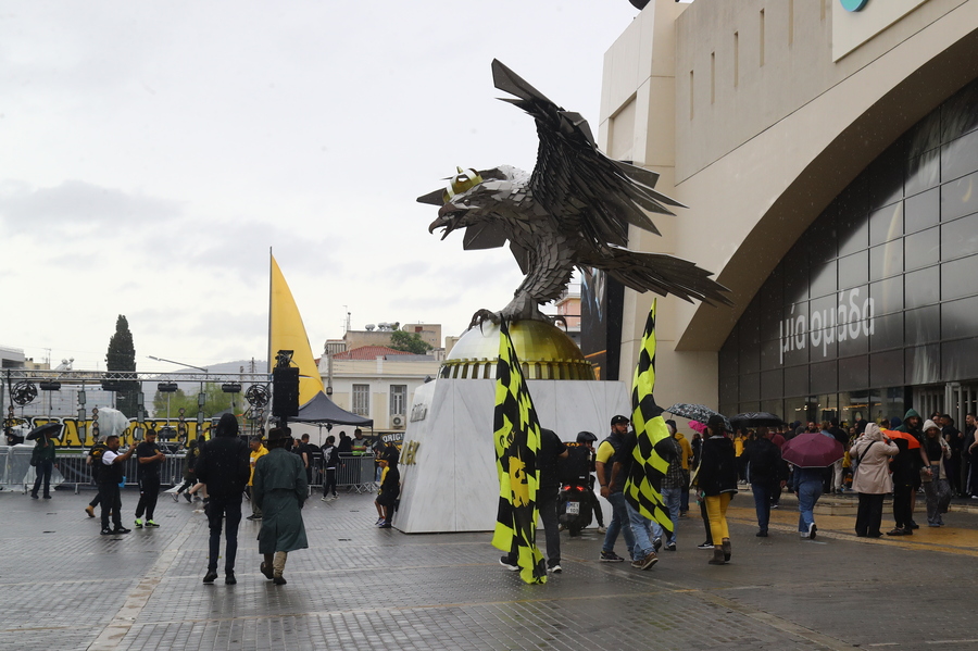 ΑΕΚ: Απίστευτες εικόνες στην Allwyn Arena, στην πρόβα τζενεράλε ενόψει Ολυμπιακού! (pic)
